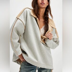 NWT Free People Structured polo / NEW